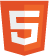 Logo de HTML5